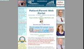 
							         Home Page - Unifour Pediatrics								  
							    