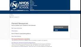 
							         Home – Parent Resources – NYOS Charter School								  
							    
