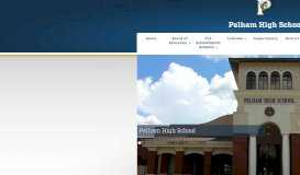 
							         Home - Pelham High School - Pelham City Schools								  
							    