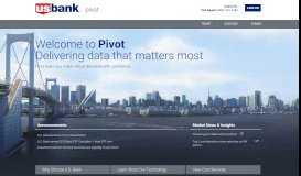 
							         Home - Pivot - US Bank								  
							    