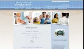 
							         Home » Plumsteadville Family Practice								  
							    