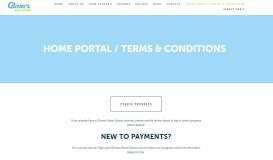 
							         Home Portal / Terms & Conditions — Glovers Swim School								  
							    