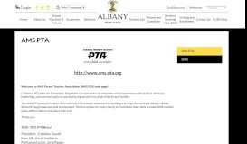
							         Home – PTA – Albany Middle School								  
							    