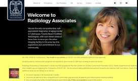 
							         Home - Radiology Associates of Tallahassee - Home Page								  
							    