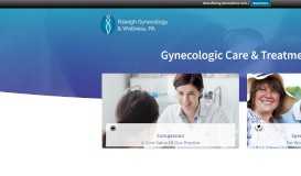 
							         Home | Raleigh Gynecology & Wellness, PA | Raleigh, NC								  
							    