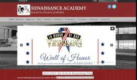 
							         HOME - Renaissance Academy Charter School								  
							    