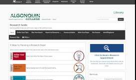 
							         Home - Research Guide - Subject Guides at Algonquin College								  
							    