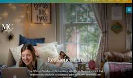 
							         Home | Residence Life | Mississippi College								  
							    