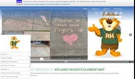 
							         Home - Ryland Heights Elementary School - Kenton County Schools								  
							    