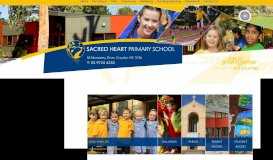 
							         Home - Sacred Heart Catholic Parish Primary School, Croydon, Victoria								  
							    