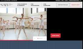 
							         Home · School of American Ballet								  
							    