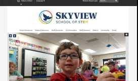 
							         Home - Skyview Elementary - Weld RE-4 School District								  
							    