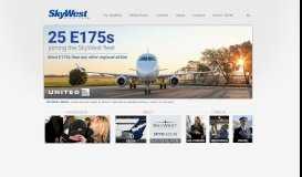 
							         Home » SkyWest Airlines								  
							    