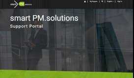 
							         Home · smartPM.solutions Support								  
							    