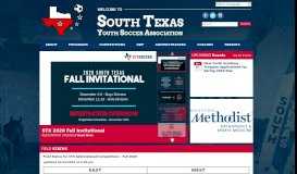 
							         Home | South Texas Youth Soccer Assn								  
							    