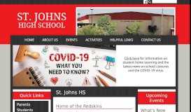 
							         Home - St. Johns High School (St. Johns Unified School District)								  
							    