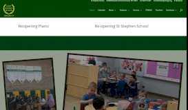 
							         Home - St Stephen School								  
							    