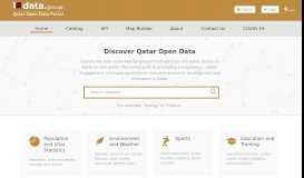 
							         Home — State of Qatar Open Data								  
							    
