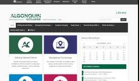 
							         Home - Student Survival Guide - Subject Guides at Algonquin College								  
							    