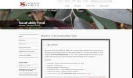 
							         Home - Sustainability Portal | University of Tasmania								  
							    