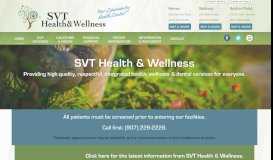 
							         Home - SVT Health & Wellness with clinics in Homer, Seldovia, and ...								  
							    
