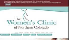 
							         Home - The Women's Clinic								  
							    