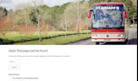 
							         Home to School Transport - Pulhams Coaches								  
							    