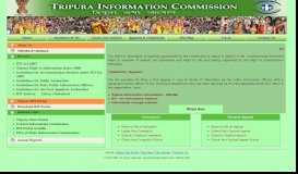 
							         Home: Tripura Information Commission (TIC) Online								  
							    