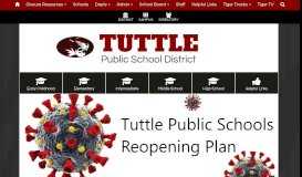 
							         Home - Tuttle Public Schools								  
							    