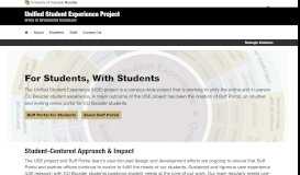 
							         Home | Unified Student Experience Project								  
							    