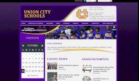 
							         Home - Union City Schools								  
							    