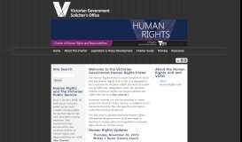 
							         Home | Victorian Government Human Rights Portal								  
							    