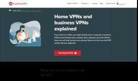 
							         Home VPN vs. Business VPN | ExpressVPN								  
							    