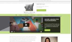 
							         Home | Walden Wealth Management, LLC								  
							    