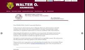 
							         Home - Walter O. Krumbiegel - Hillside Public Schools								  
							    