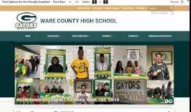 
							         Home - Ware County High School - Ware County School District								  
							    