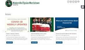 
							         Home - Waterville-Elysian-Morristown School District 2143								  
							    