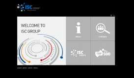 
							         Home - Welcome to ISC Group								  
							    