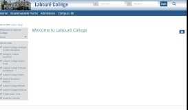 
							         Home | Welcome to Labouré College - My Laboure								  
							    