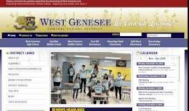 
							         Home | West Genesee Central School District								  
							    