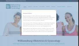 
							         Home - Williamsburg Obstetrics & Gynecology - OB/GYN								  
							    