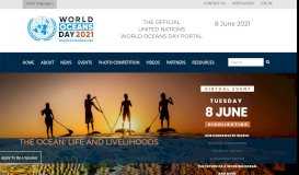 
							         Home | World Oceans Day Online Portal								  
							    