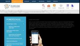 
							         HomeBase / PowerSchool Parent/Student Portal Mobile App ... - Durham								  
							    