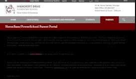 
							         HomeBase/PowerSchool Parent Portal - Wake County Public Schools								  
							    