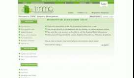 
							         Homeowner Login - TMMC Property Management								  
							    