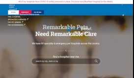 
							         Homepage | BluePearl Specialty + Emergency Pet Hospital								  
							    