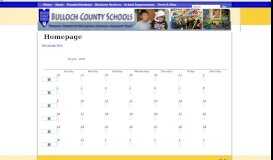 
							         Homepage - Bulloch County Schools								  
							    