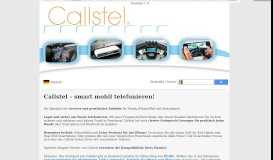 
							         Homepage -Callstel & offizielles Service- & Support-Portal: Hotline ...								  
							    