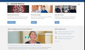 
							         Homepage | Cascade Medical								  
							    