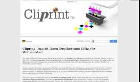 
							         Homepage -Cliprint & offizielles Service- & Support-Portal: Hotline ...								  
							    